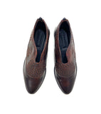 Izabella Burgundy Vintage Loafer