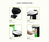 400Ml Automatic Liquid Soap Dispenser Smart Sensor Touchless ABS