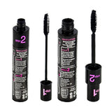 Cosmetic Makeup Black Dual Brush Natural Thicken Curl Eyelash Extension Mascara