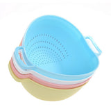 Rice Washer Strainer Kitchen Tools Fruits Vegetable Cleaning Container Basket