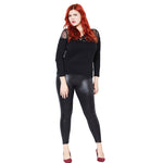 Women Faux Leather Stretch Skinny Pants Leggings Plus Size Slim Fashion Trousers