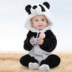 Baby Boy Girl Cute Panda Costume Newborn Infant Toddler Jumpsuit Romper Warm