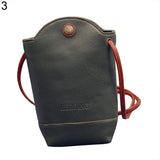Fashion Women's Mini Faux Leather Cross Body Bag Purse Bucket Phone Bag Gift