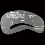 24Styles/Set Reusable Eyebrow Stencil Brow Shaping Template Makeup Beauty Tool