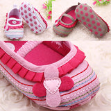 Toddler Infant Baby Girl Flower Shoes Crib Prewalker Newborn To 18 Months Babyshoes