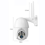 1080P WIFI IP Camera 10 LED Camera HD Outdoor Waterproof Wifi Smart Ball Machine with Power Monitoring Camera Security Network Camera