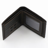 Men's Classic Faux Leather Bifold Wallet Money Credit/ID Card Holder Slim Purse