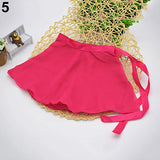 Girls Chiffon Cute Layered Ballet Tutu Skirt Skate Wrap Scarf Dance Wear Dress