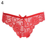 Women Sexy Cute Lace V-string Briefs Panties Thongs G-string Lingerie Underwear