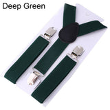 Children Kids Boy Girls Clip-on Y-Back Suspenders Elastic Adjustable Braces