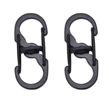 8-Shaped Outdoor Hook Buckle Snap Clip Mount Climbing Carabiner Chain Key Chain
