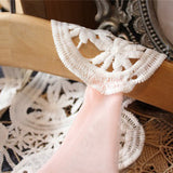 Cute Baby Girl Imitation Pearl Decor Sleeveless Loose Lace Flower Back Dress
