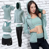 Autumn and winter yoga clothing suit running quick-drying clothes