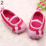 Toddler Infant Baby Girl Flower Shoes Crib Prewalker Newborn To 18 Months Babyshoes