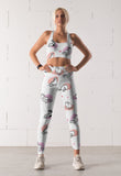 Silly Cat Padded Sports Bra