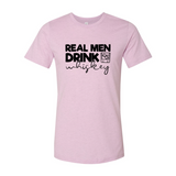 DT0182 Real Men Drink Whiskey Shirt