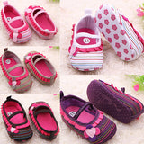 Toddler Infant Baby Girl Flower Shoes Crib Prewalker Newborn To 18 Months Babyshoes