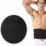 Men's Adjustable Slimming Waist Tummy Fat Burner Belt Body Shaper Waistband
