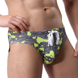 Men's Camouflage Swimwear Swimming Trunks Pants Briefs Shorts Boxers Underwear - ENSEIGNE DENIS