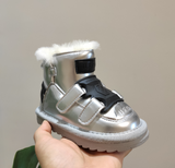 0-3 Years Winter Children Snow Boots Buckle Thick Non-slip