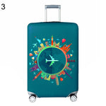 20/24/28inch Travel Elastic Colorful Dustproof Luggage Suitcase Protective Cover
