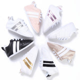 Fashion Toddler Baby Boys Girls Soft Bottom Anti-Skid Sport Prewalker Crib Shoes