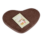 Fashion Love Heart Shape Non-slip Bath Mat Kitchen Living Room Bathroom Rug