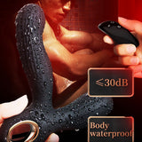 Vibrating Masturbator Masturbation Butt Anal Plug Remote Control Men Sex Toy