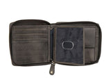 Ridgeback Mens Zip Around Wallet - 6427