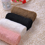 Women Fashion Crochet Kimono Hollow Knit Tops Knitwear Coat Outwear Cardigan