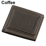 Men's Classic Faux Leather Bifold Wallet Money Credit/ID Card Holder Slim Purse