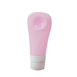 Portable Silicone Travel Bottle Lotion Shampoo Empty Container with Suction Cup