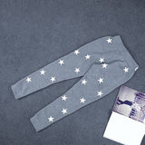 Fashion Women Drawstring Star Print Casual Outdoor Yoga Sports Pants Sweatpants - ENSEIGNE DENIS