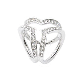 Fashion Women Tri-circle Scarf Buckle Brooch Ring Shawl Clip Jewelry Accessories