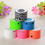 Portable Crack Mini Stereo Bass Speaker Wireless Music Player Kids Birthday Gift