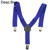 Children Kids Boy Girls Clip-on Y-Back Suspenders Elastic Adjustable Braces