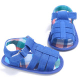 Fashion Baby Boy Cotton Cloth Soft Sole Sandals Prewalker Summer Anti-Skid Shoes