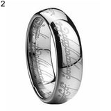 Fashion Titanium Steel Couples Lovers Wedding Party Ring Jewelry Charm Gift - ENSEIGNE DENIS