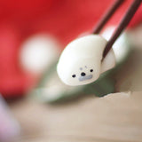 Cute Soft White Seal Stress Relieve Squishy Squeeze Healing Toy Adult Kids Gift