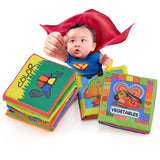 Intelligence Development Funny Cloth Cognize Book Educational Toy for Kids Baby