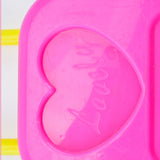 3D Kids Children Wheel Travel Train Suitcase Luggage for Barbie Doll Accessories