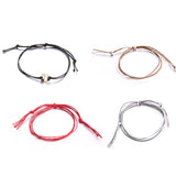 4Pcs Colorful Women Multi-layer Sea Wave Adjustable Anklet Summer Beach Jewelry