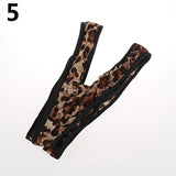 Men's Summer Solid Leopard Sling Swimsuit Beach Sexy Suspender Thong Mankini