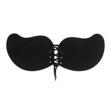 Women Sexy Silicone Push Up Adhesive Stick On Strapless Backless Invisible Bra