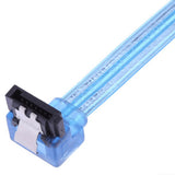 Portable SATA III 6.0 Gbps 90 Degree Locking Latch Plug Hard Drive Data Cable