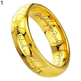 Fashion Titanium Steel Couples Lovers Wedding Party Ring Jewelry Charm Gift - ENSEIGNE DENIS