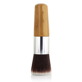 Round Flat Top Bamboo Handle Foundation Powder Brush Cosmetic Makeup Beauty Tool