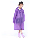 Children Raincoat Kids Impermeable Cover Poncho Rainwear Waterproof Hooded Capa