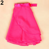 Cute Candy Color Girl Kids Ballet Chiffon Tutu Dance Princess Skirt Dancewear