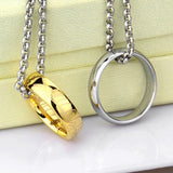 Fashion Titanium Steel Couples Lovers Wedding Party Ring Jewelry Charm Gift - ENSEIGNE DENIS